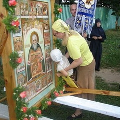 остров Талабск. Крестный ход 2007