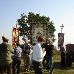 остров Талабск. Крестный ход 2007