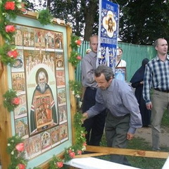 остров Талабск. Крестный ход 2007