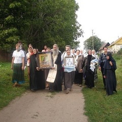 остров Талабск. Крестный ход 2007