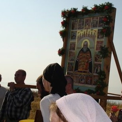 остров Талабск. Крестный ход 2007